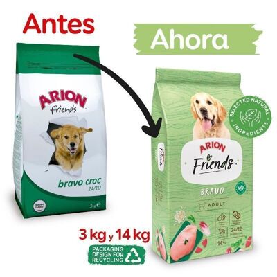 ARION - pienso para perro ARION Friends Bravo Croc 14 kg