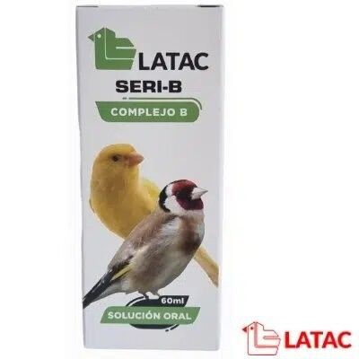 Latac - complejo vitamínico SERI B LATAC 60 ml para aves