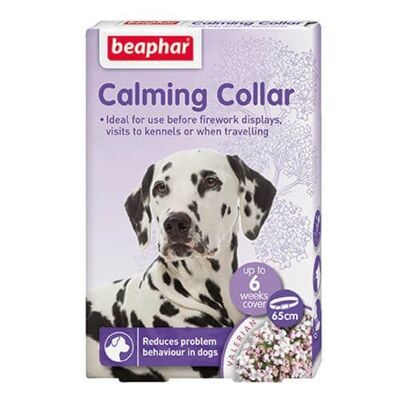BEAPHAR - Collar calmante para perro CALMING BEAPHAR 65 cm
