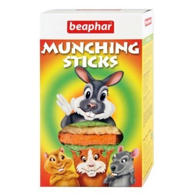BEAPHAR - Snacks para roedores MUNCHING STICKS BEAPHAR 150 gr