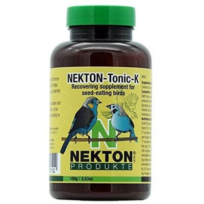 Nekton - NEKTON TONIC K reconstituyente para aves granívoras 100 gr