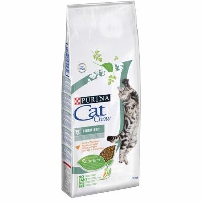 Complementosparaaves - Pienso para gatos esterilizados CAT CHOW POLLO 3 kg