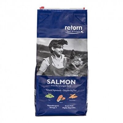 Retorn - pienso natural para perros RETORN SALMON 12 kg