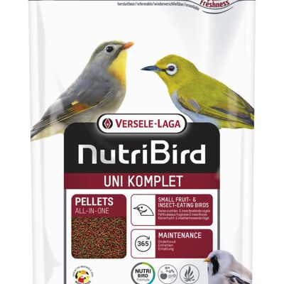 Versele-laga - Alimento para pájaros pequeños NUTRIBIRD VERSELE LAGA UNI KOMPLET 1 kg