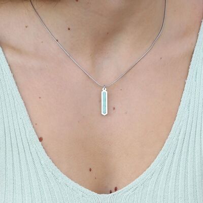 Solstice - Minze - Verstellbare Halskette