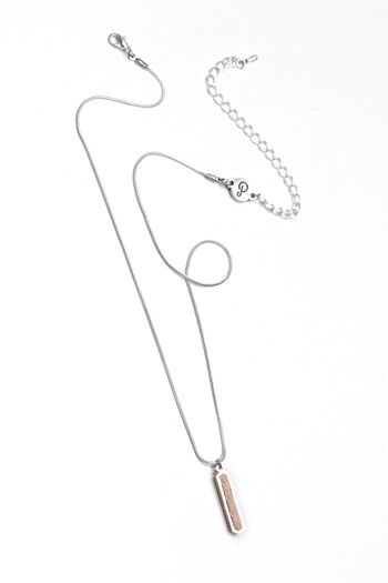 Solstice - Beige - Collier chaîne ajustable 2