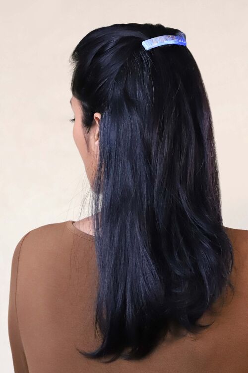 Boëme - Bleu - Barrette pour cheveux