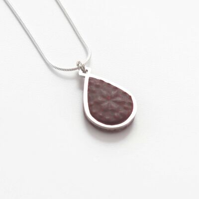 Candide - Burgundy - Classic Necklace