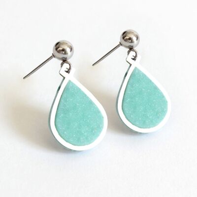 Candide - Mint - classic stud earrings