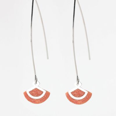 St-Jacques - Coral - Earrings