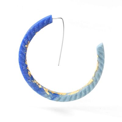 Ouroboros - Blue - Large Rings