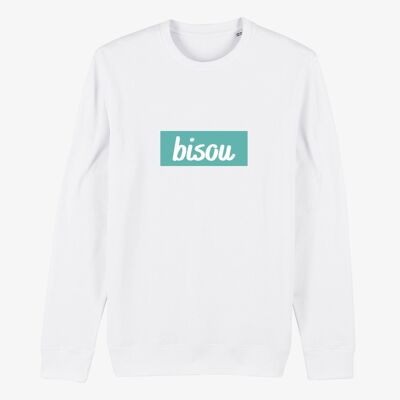 White sweatshirt - Bisou