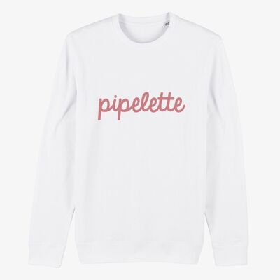 White sweatshirt - Pipelette