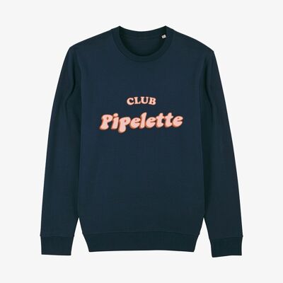 Marineblaues Kinder-Sweatshirt - Pipelette Club