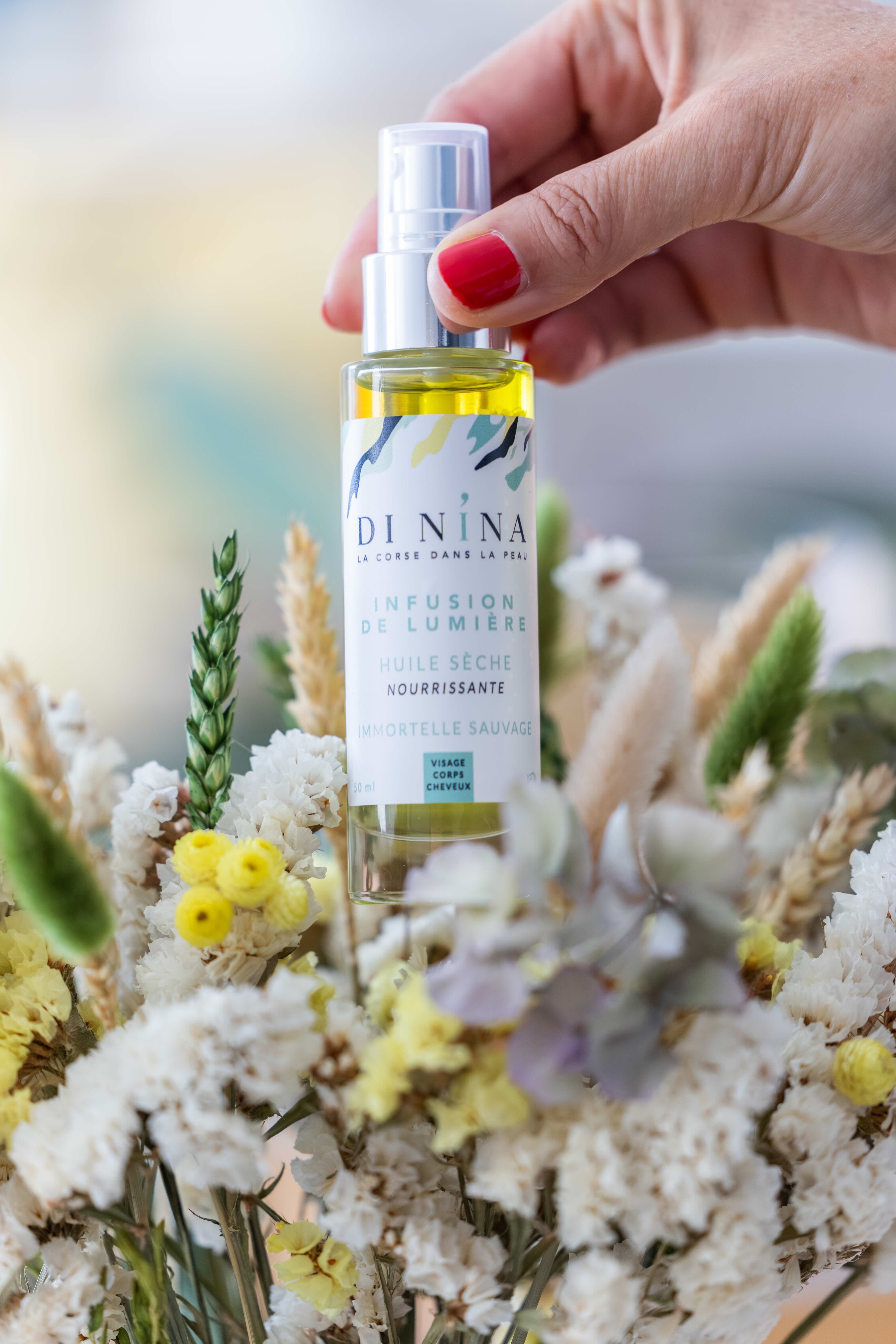 Olio secco, Monoi Corse INFUSION DE LUMIERE