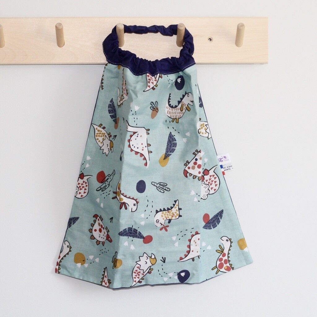 Asciugamano elastico con pettorina dinosauro