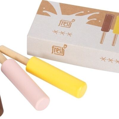 Milk ice cream on a stick "fresh"