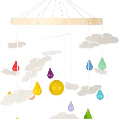 Arc-en-ciel mobile | Mobile | Jouets en bois