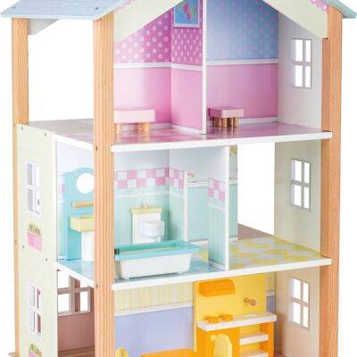 Dollhouse palace 3 floors, rotatable