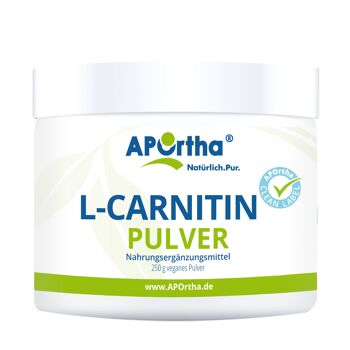 L-Carnitine - 250g de poudre végétalienne