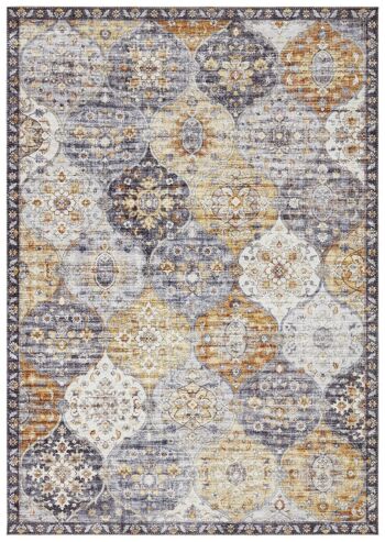 Tapis Kashmir Ghom en Oriental-Optic Honey Yellow 4