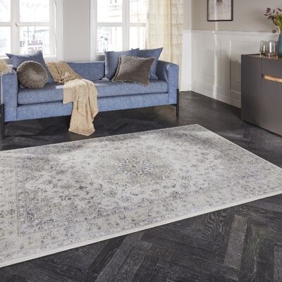 Carpet Nain in Oriental Optic Light Grey