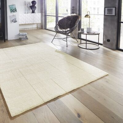Design carpet Castres Cream Grey