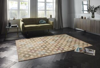 Tapis design Chiers en optique high-low 1