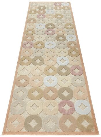 Tapis design Chiers en optique high-low 3