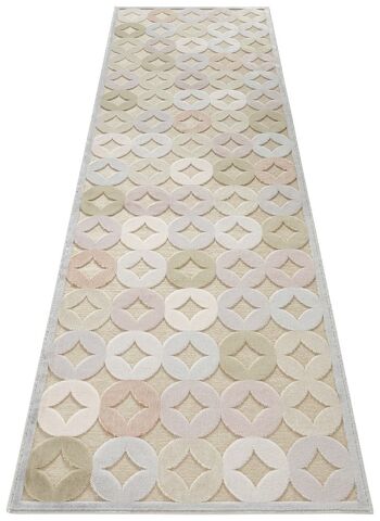 Tapis design Chiers en optique high-low 8