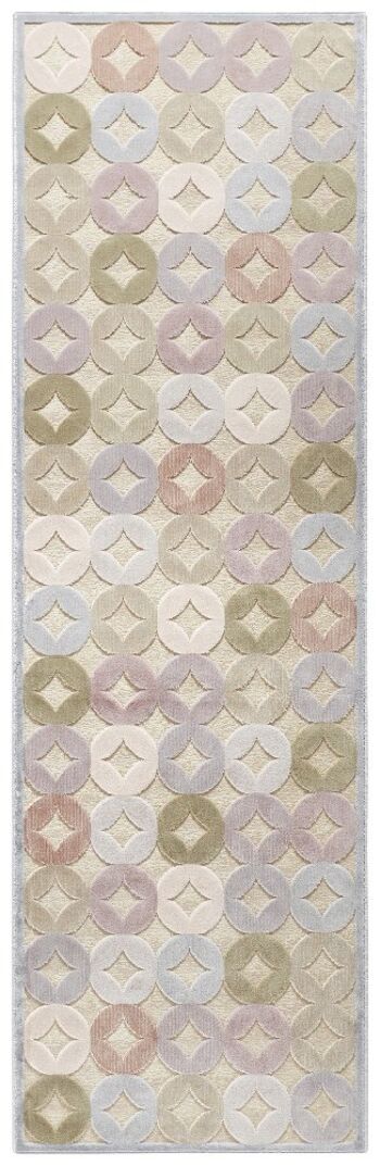 Tapis design Chiers en optique high-low 10