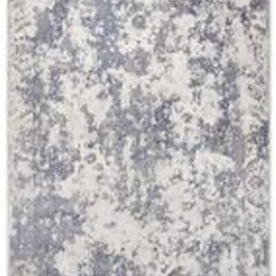 Design carpet Correze Silver Blue