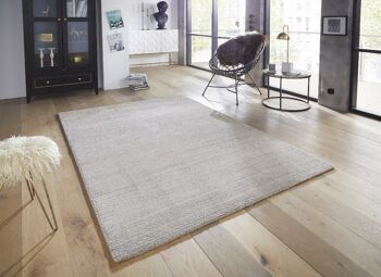 Tapis design Loos Gris clair 1