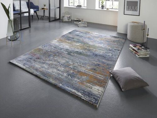 Design carpet Trappes Multicolor in Washed-Out-Look