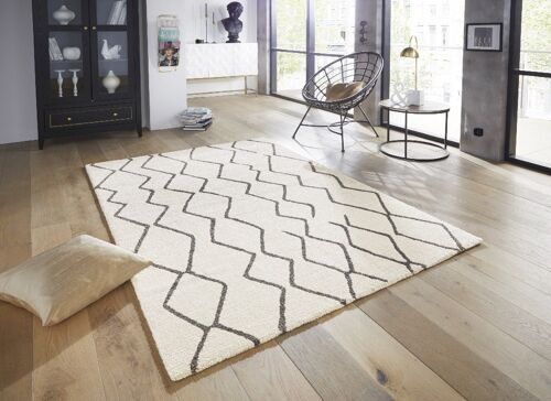 Design carpet Vienne Cream Grey