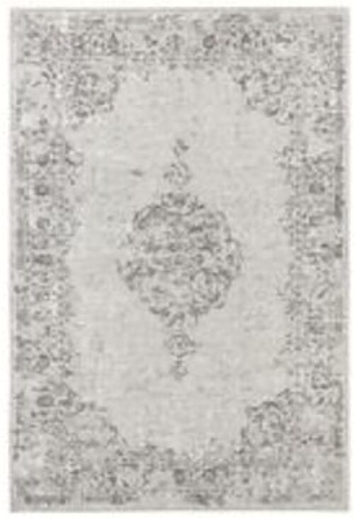 Design flatweave carpet Vertou Grey in Handmade-Look