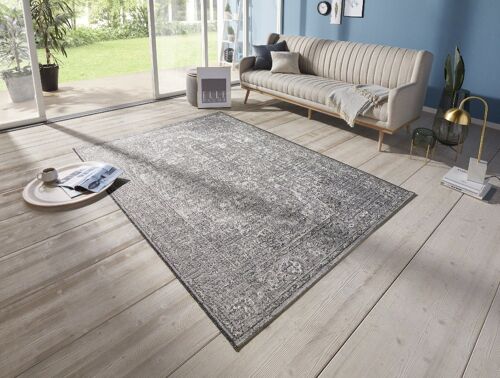 Flatweave In- & Outdoor carpet Cenon Grey