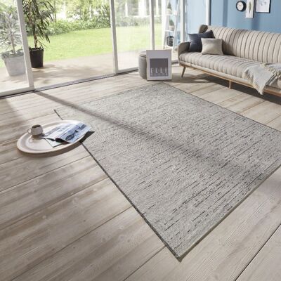 Flatweave In- & Outdoor carpet Laval Grey