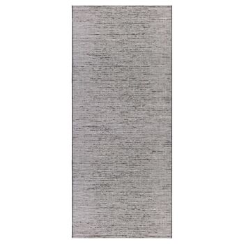 Tapis d'intérieur et d'extérieur tissé à plat Laval Gris 5