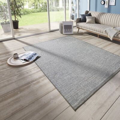 Flatweave Indoor & Outdoor carpet Lens Blue