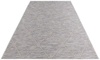 Tapis d'intérieur & d'extérieur tissé à plat Yonne 2