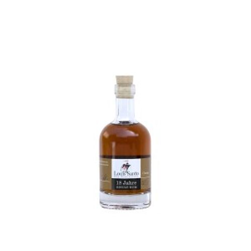 Louis Santo – Miniatur Premium Single Rum 18 Jahre (NEUE ABFÜLLUNG)