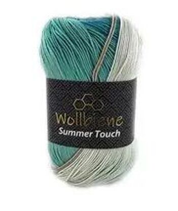 Wollbee Summer Touch laine à tricoter laine au crochet toucher soie 19