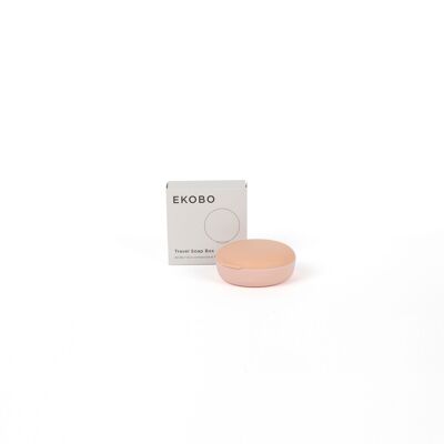 Boîte Savon Voyage Ronde - Blush - EKOBO