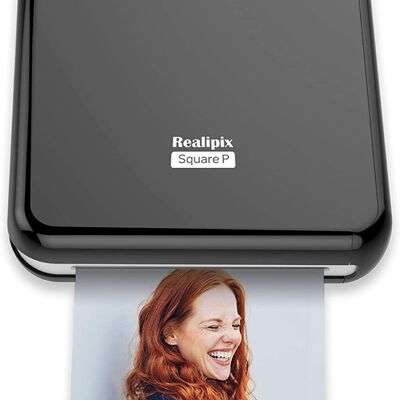 Agfa Photo Realipix Square P Black - Portable Photo Printer