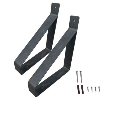 1 x Suspense Bracket - 3 Sizes - Matte Black