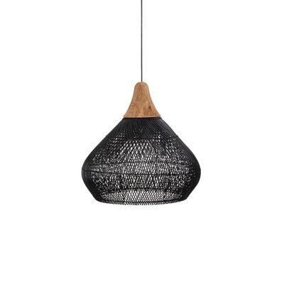 Bell Lamp - Medium - 50cm Diameter - Black