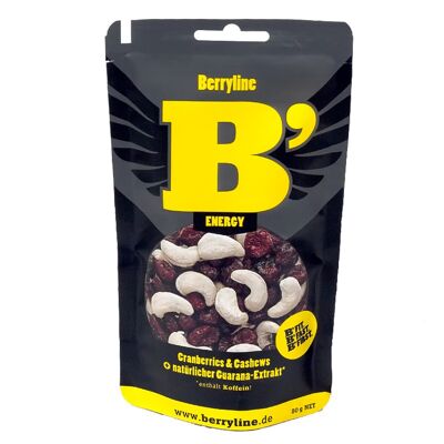 Berryline B`Energy - Mélange de noix premium en qualité biologique - Homologué en pharmacie