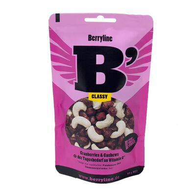 Berryline B`Classy - Mélange de noix de première qualité en qualité biologique - Approuvé en pharmacie