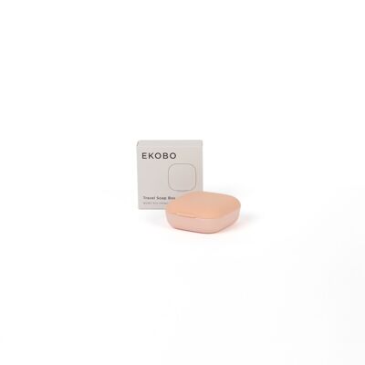 Boîte Savon Voyage Carrée - Blush-EKOBO